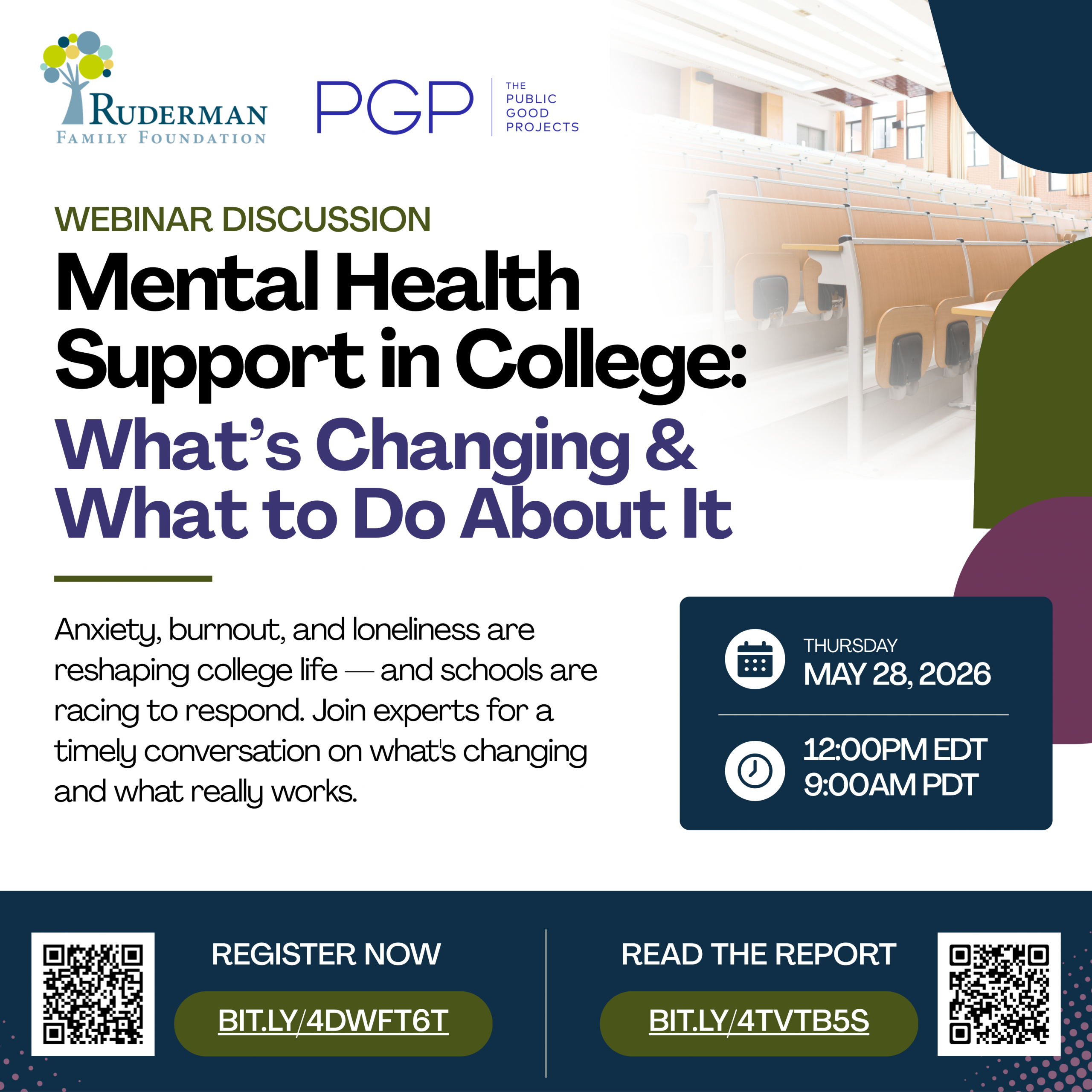 Mental Health Support in College: What’s Changing & What to Do About It – May 28, 2026